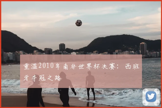 重温2010年南非世界杯决赛:西班牙夺冠之路
